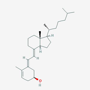 molecular formula C27H44O B142313 (5E)-Isovitamin D3/(5E)-isocholecalciferol CAS No. 42607-12-5