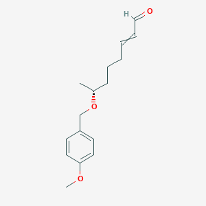 (7R)-7-[(4-methoxyphenyl)methoxy]oct-2-enal