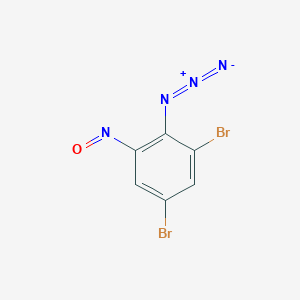 Benzene, 2-azido-1,5-dibromo-3-nitroso-