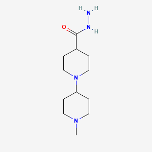 1'-Methyl-1,4'-bipiperidine-4-carbohydrazide