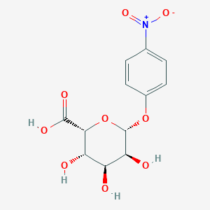 molecular formula C12H13NO9 B1423183 4-Nitrophenyl alpha-D-Glucuronide CAS No. 71484-85-0