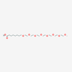 2,5,8,11,14,17,20,23-Octaoxahentriacontan-31-oic acid