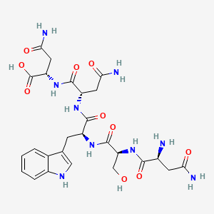 L-Asparaginyl-L-seryl-L-tryptophyl-L-asparaginyl-L-asparagine