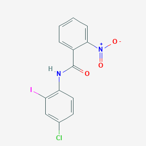 Benzamide, N-(4-chloro-2-iodophenyl)-2-nitro-