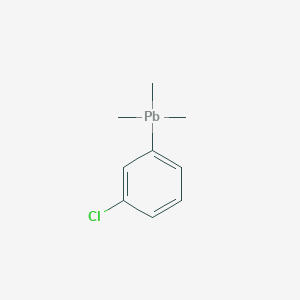 (3-Chlorophenyl)(trimethyl)plumbane