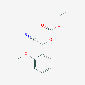 Cyano(2-methoxyphenyl)methyl ethyl carbonate