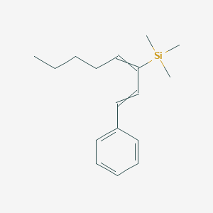 Trimethyl(1-phenylocta-1,3-dien-3-yl)silane