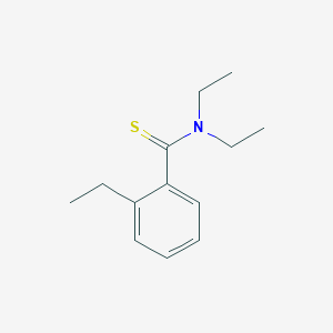 N,N,2-triethylbenzenecarbothioamide