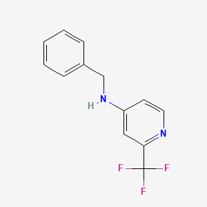 N-benzyl-2-(trifluoromethyl)pyridin-4-amine