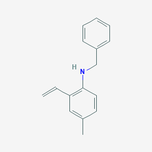 N-benzyl-2-ethenyl-4-methylaniline