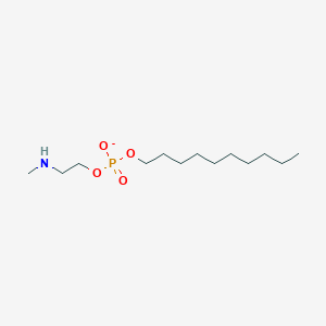 Decyl 2-(methylamino)ethyl phosphate