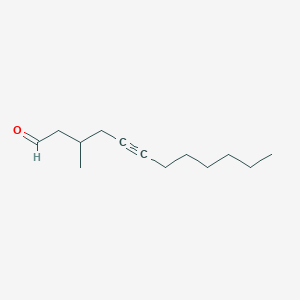 5-Dodecynal, 3-methyl-