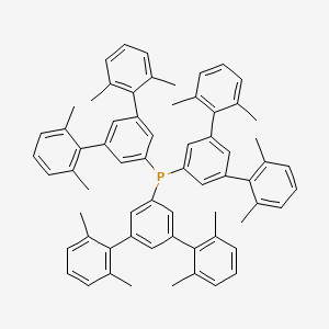 Tris[3,5-bis(2,6-dimethylphenyl)phenyl]phosphane