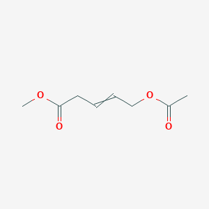 Methyl 5-(acetyloxy)pent-3-enoate