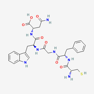 L-Cysteinyl-L-phenylalanylglycyl-L-tryptophyl-L-asparagine