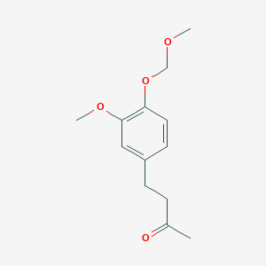 4-[3-Methoxy-4-(methoxymethoxy)phenyl]butan-2-one