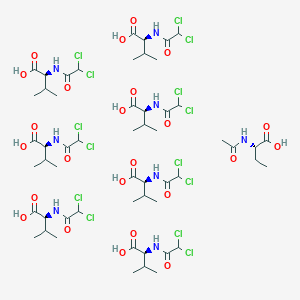 (2S)-2-acetamidobutanoic acid;(2S)-2-[(2,2-dichloroacetyl)amino]-3-methylbutanoic acid