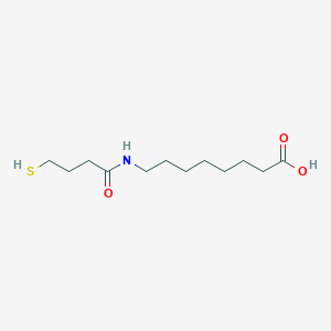 8-(4-Sulfanylbutanamido)octanoic acid