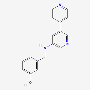 Phenol, 3-[([3,4'-bipyridin]-5-ylamino)methyl]-