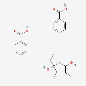 Benzoic acid;3-ethylheptane-3,5-diol