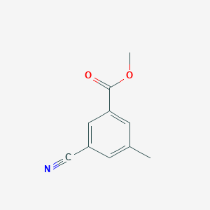 molecular formula C10H9NO2 B1423233 3-氰基-5-甲基苯甲酸甲酯 CAS No. 1082041-26-6