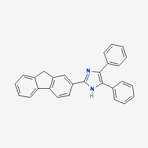 2-(9H-Fluoren-2-YL)-4,5-diphenyl-1H-imidazole