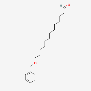 Tridecanal, 13-(phenylmethoxy)-