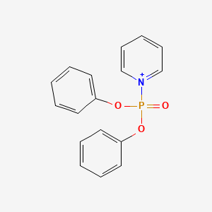 1-(Diphenoxyphosphoryl)pyridin-1-ium