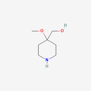 molecular formula C7H15NO2 B1423244 (4-Methoxypiperidin-4-yl)methanol CAS No. 1082040-31-0