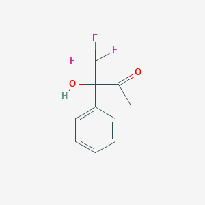 4,4,4-Trifluoro-3-hydroxy-3-phenylbutan-2-one