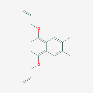 Naphthalene, 6,7-dimethyl-1,4-bis(2-propenyloxy)-