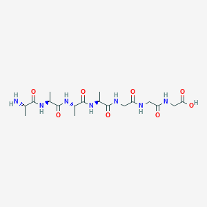 Glycine, L-alanyl-L-alanyl-L-alanyl-L-alanylglycylglycyl-