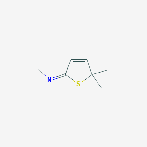 (2E)-N,5,5-Trimethylthiophen-2(5H)-imine