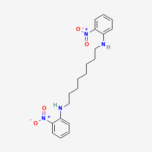 N~1~,N~8~-Bis(2-nitrophenyl)octane-1,8-diamine