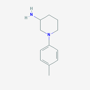 molecular formula C12H18N2 B1423294 1-(4-Methylphenyl)piperidin-3-amine CAS No. 1250811-21-2