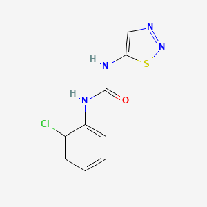 N-(2-Chlorophenyl)-N'-1,2,3-thiadiazol-5-ylurea