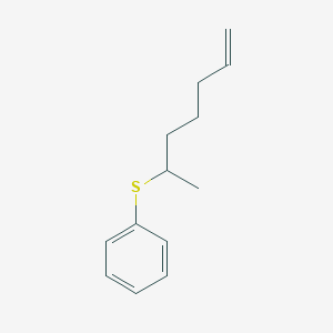 Benzene, [(1-methyl-5-hexenyl)thio]-