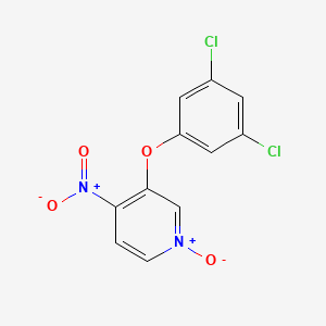 4-nitro-3-(3,5-dichlorophenoxy)pyridine N-oxide