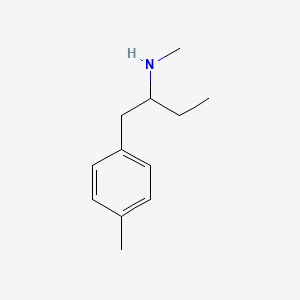 molecular formula C12H19N B1423308 甲基[1-(4-甲基苯基)丁-2-基]胺 CAS No. 861199-21-5
