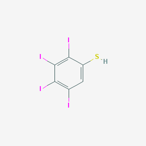 2,3,4,5-Tetraiodobenzene-1-thiol