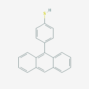 4-(Anthracen-9-YL)benzene-1-thiol