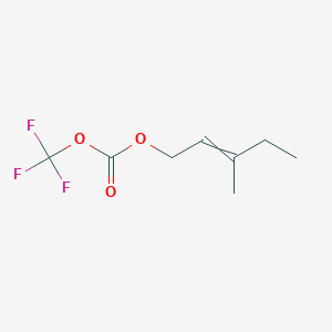 3-Methylpent-2-en-1-yl trifluoromethyl carbonate