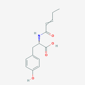 N-Pent-2-enoyl-L-tyrosine