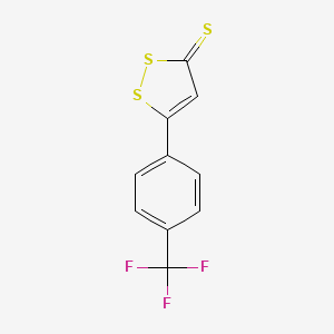 5-[4-(Trifluoromethyl)phenyl]-3H-1,2-dithiole-3-thione