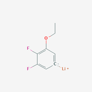 lithium;1-ethoxy-2,3-difluorobenzene-5-ide