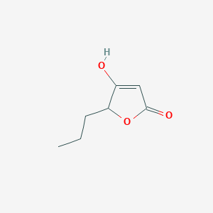 4-Hydroxy-5-propylfuran-2(5H)-one