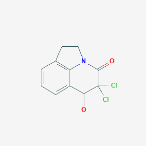 10,10-Dichloro-1-azatricyclo[6.3.1.04,12]dodeca-4(12),5,7-triene-9,11-dione