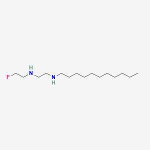 N~1~-(2-Fluoroethyl)-N~2~-undecylethane-1,2-diamine