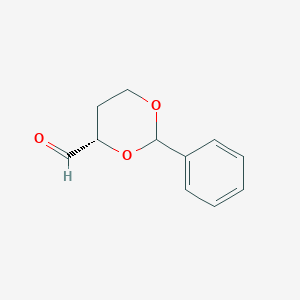 (4S)-2-Phenyl-1,3-dioxane-4-carbaldehyde