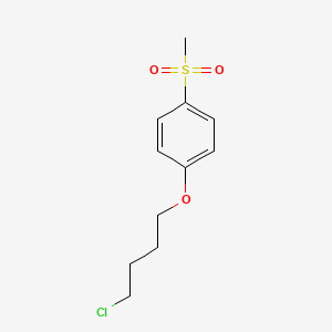 1-(4-Chlorobutoxy)-4-(methanesulfonyl)benzene